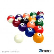 40294 - JOGO BOLAS SINUCA /BILHAR C/16 1852