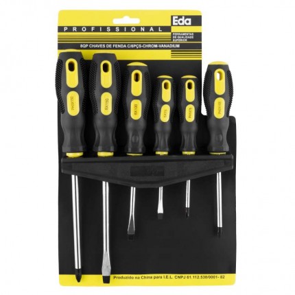 KIT FENDA EDA 06PC 8QP CB.EMB.