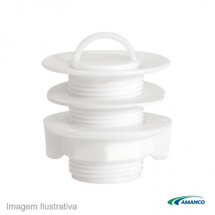 VALVULA PIA PVC AMANCO BR S/UNHO N.2