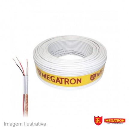 FIO COAXIAL MEGATRON2X26AWG BR(CAMER)150