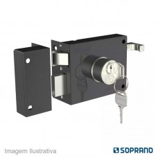 40972 - FECHADURA SOPRANO SOBREPOR/PORTAO PT 231