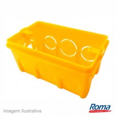 40049 - CAIXA LUZ PVC 4X2 AM ROMA 6080-1