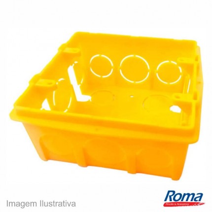CAIXA LUZ PVC 4X4 AM ROMA 6080-2