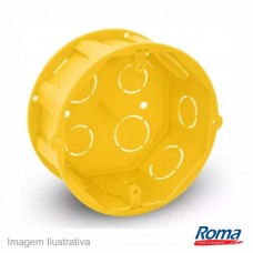 40051 - CAIXA LUZ PVC P/LAJE OCTO.AM ROMA 6080-3