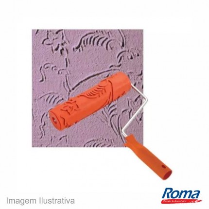 ROLO P/TEXTURA ROMA EMB.18CM(SAFIRA)