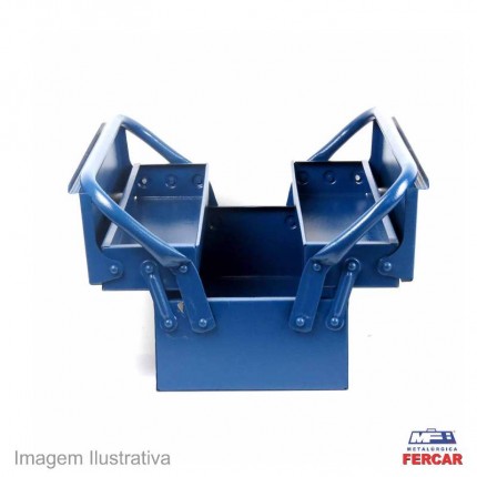 CAIXA FERRAMENTA 05 (50CM)3G.SANF.AZ FER