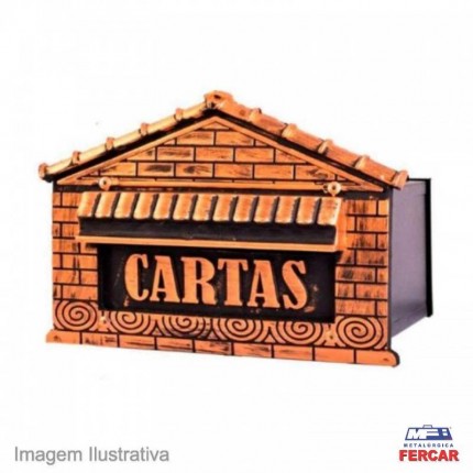 CAIXA P/CARTA FERCAR N06 1/2TIJ.COLONIAL