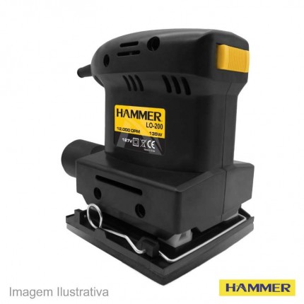 LIXADEIRA ORB.HAMMER 135W 220V LO-200
