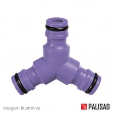 44506 - CONECTOR PVC TRIP.P/ENG.R.1/2 4688 PALIS