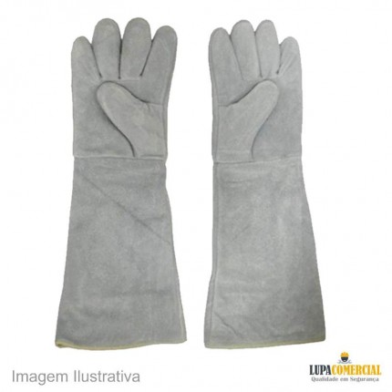 LUVA DE RASPA 20CM (EXT.LG) LUPA 005 COL