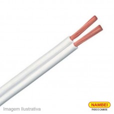 44617 - FIO PARALELO COMUM 2X0,75 BRANCO NAMBEI