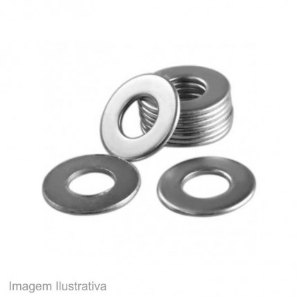 ARRUELA LISA ZINCADA D 1/2  (KG)