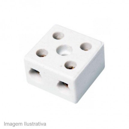 CONECTOR PORCELANA 2POLOS06MM(F.C)