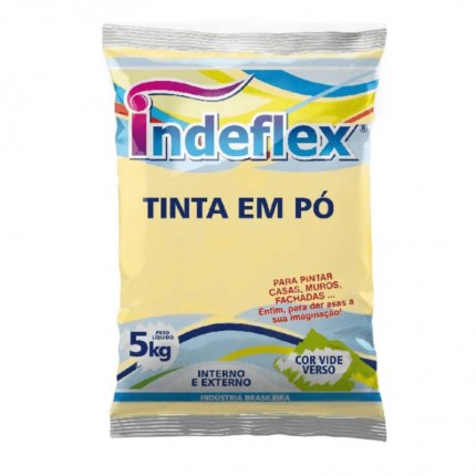 TINTA EM PO INDEFLEX AMARELO 5KG C/06