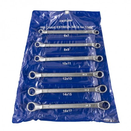 JOGO CHAVE ESTRELA EDA 6-17 06PCS 1XA