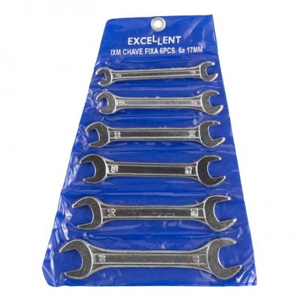 JOGO CHAVE FIXA EDA 6-17 06PCS 1XM