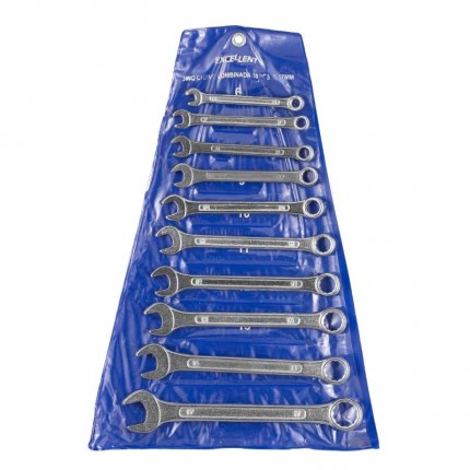 JOGO CHAVE COMB.EDA 6-17 10PCS 3WQ