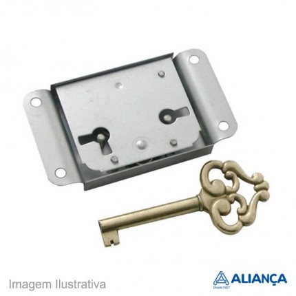 FECHADURA ALIANCA P/MOVEIS 1172 SOB.C/20