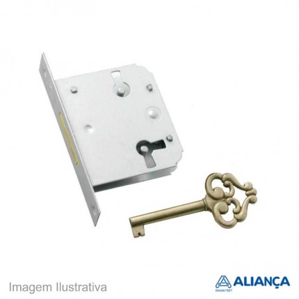 FECHADURA ALIANCA P/MOVEIS.1166 EMB.C/20