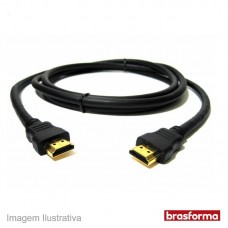 44790 - CABO P/AUD/VID.HDMI 02M BRASFORMA