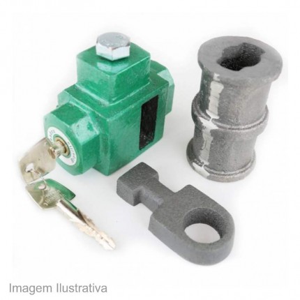 CADEADO PORTA ACO BRASIL.MIL.TET.AUT.401