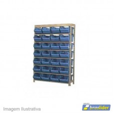 35985 - ESTANTE METAL P/GAVETEIRO 28/7 BRASLIDER