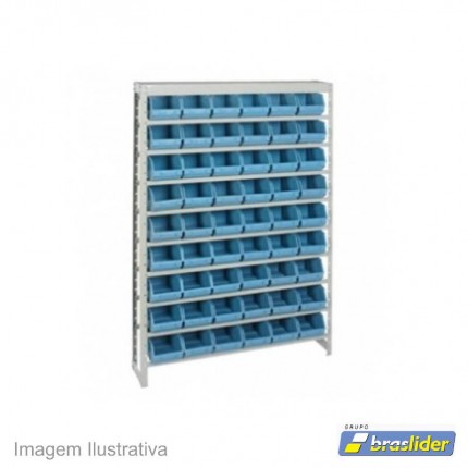 ESTANTE METAL P/GAVETEIRO 54/5 BRASLIDER