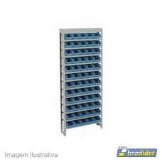 35983 - ESTANTE METAL P/GAVETEIRO 60/3 BRASLIDER