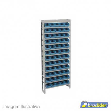 ESTANTE METAL P/GAVETEIRO 60/3 BRASLIDER