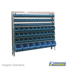 35986 - ESTANTE METAL P/GAVETEIRO 82/M BRASLIDER