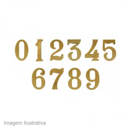NUMERO COLONIAL PVC CAIAD.DOUR.9 C/10