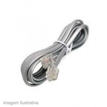 CABO JACK+JACK LISO TELEFONE 2,00 MT BR