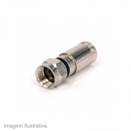 CONECTOR P/CB COAX.C/ROSC.C/020 RG06