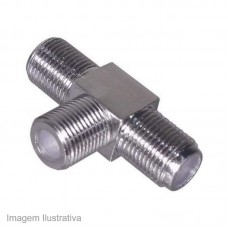 12857 - EMENDA P/CABO COAXIAL (T) C/10