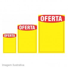 24006 - CARTAZ DE PRECO (OFERTA)10CM PQ C/100