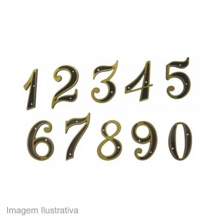 NUMERO COLONIAL PVC EMAVE APART.9 EMBAL.