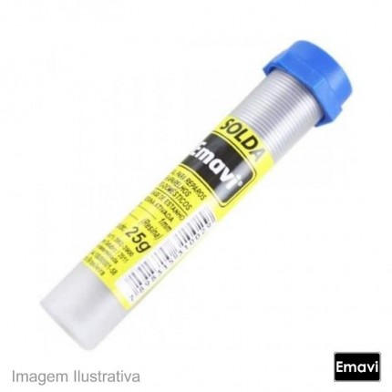 SOLDA EM TUBINHO EMAVI 25G(AZ)EST40