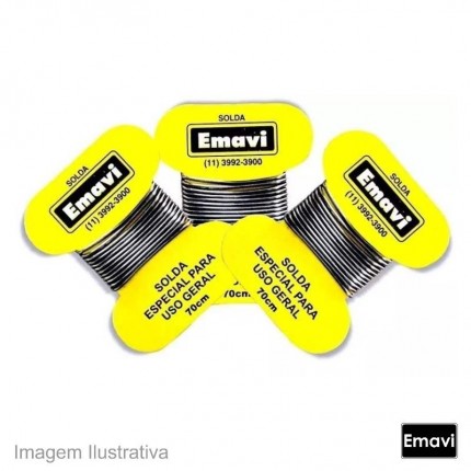 SOLDA EM CARTELA EMAVI 70CM