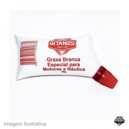 GRAXA BRANCA 080G GITANES SACHE