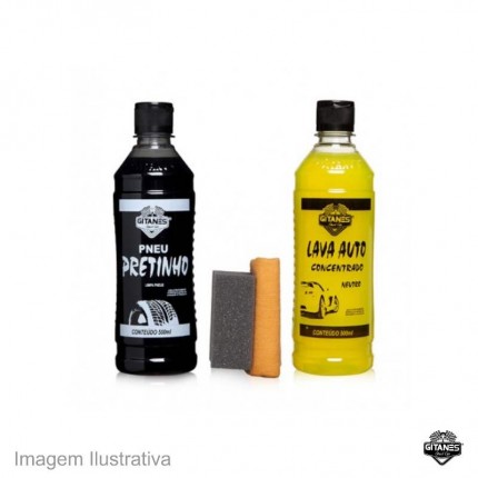 KIT LIMPEZA P/AUTOS C/04PC N.01 GITANES
