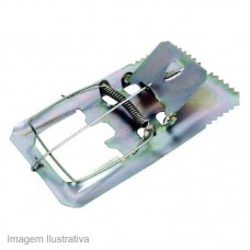 33408 - RATOEIRA CHAPA GRANDE C/12 ZINC.(IG)