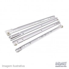 37968 - CORREDICA P/MOV.300MM 8300-1 BRANCO INDA