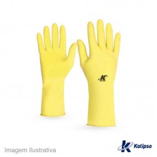 23932 - LUVA LATEX KALIPSO FORRADA AM EXT.GD
