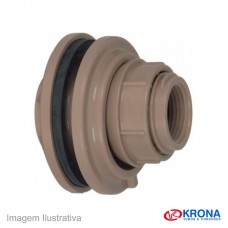 15912 - KRONA ADAPTADOR C/FLANGE  1/2 C/12