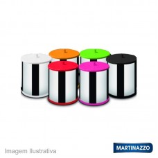 41295 - LIXEIRA INOX MARTIN.03,2L FUNDO/TAMP.BR