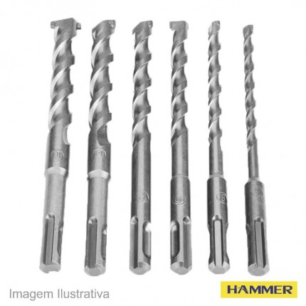BROCA HAMMER SDS PLUS CONCRETO 10X160MM