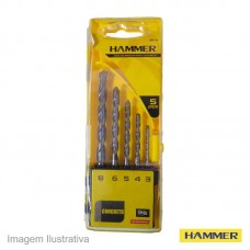 45256 - JOGO BROCA WIDEA 05PCS HAMMER KBC5P ESTO