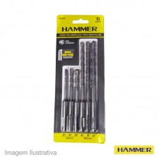 45263 - JOGO BROCA SDS 06PC HAMMER KBS6P