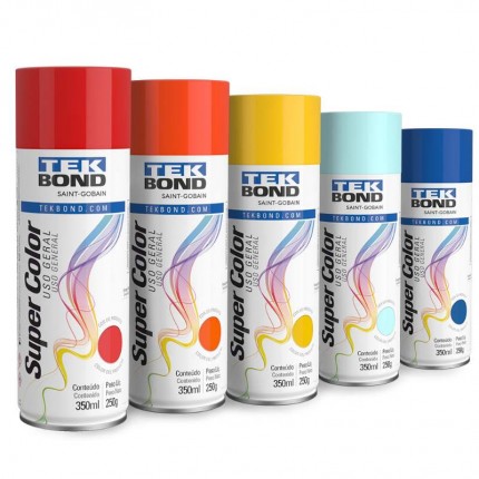 SPRAY TEKBOND USO G.350ML/250G AZUL