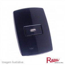 45380 - RADIAL P.NEGRA 1 TOM.USB HORIZ.PT 4378